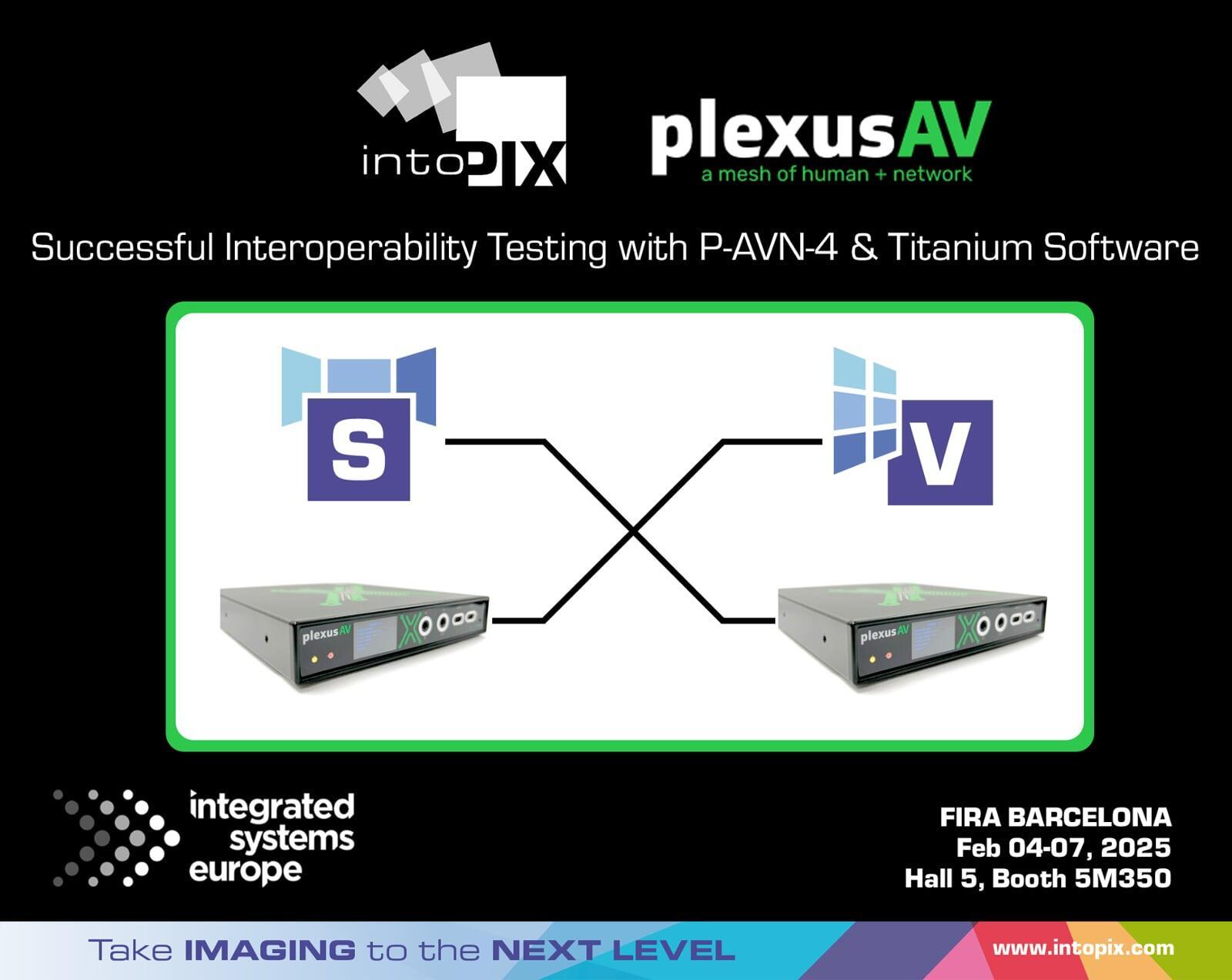 Plexus 和intoPIX 扩大 IPMX 解决方案产品范围